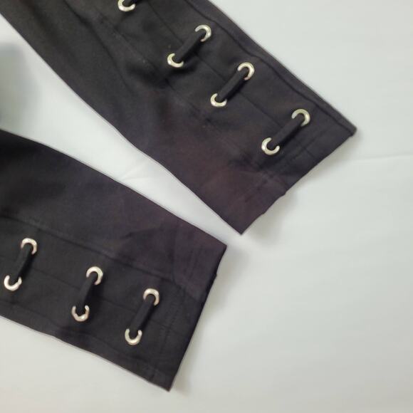 Black Lattice Leggings by Romeo Juliet Couture size Small - Picture 13 of 13